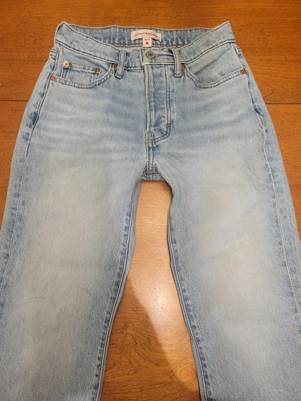 Lucky Brand 90s Loose High Rise Crop Jeans | 00/24 - Picture 3 of 16